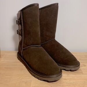 Dream Pairs Sweaty Buckle Brown Women’s boots size 11 new